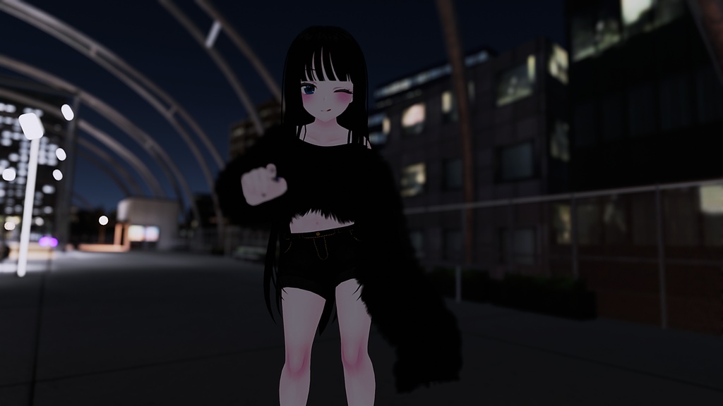 【VRC向け_ウルフェリア 対応】Fox Rain