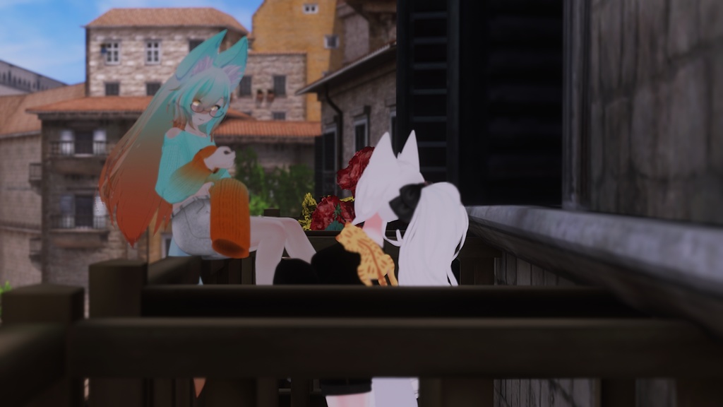 【VRC向け_ウルフェリア 対応】Fox Rain