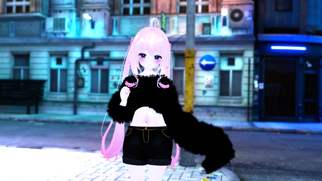 【VRC向け_舞夜 対応】Fox Rain