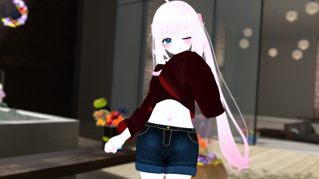 【VRC向け_舞夜 対応】Fox Rain