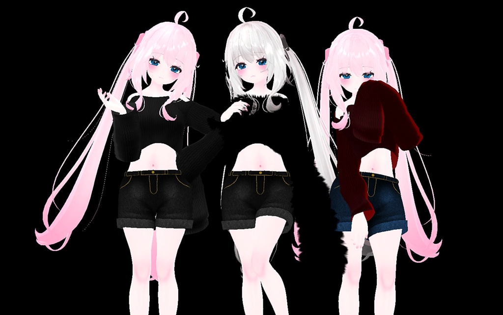 【VRC向け_舞夜 対応】Fox Rain