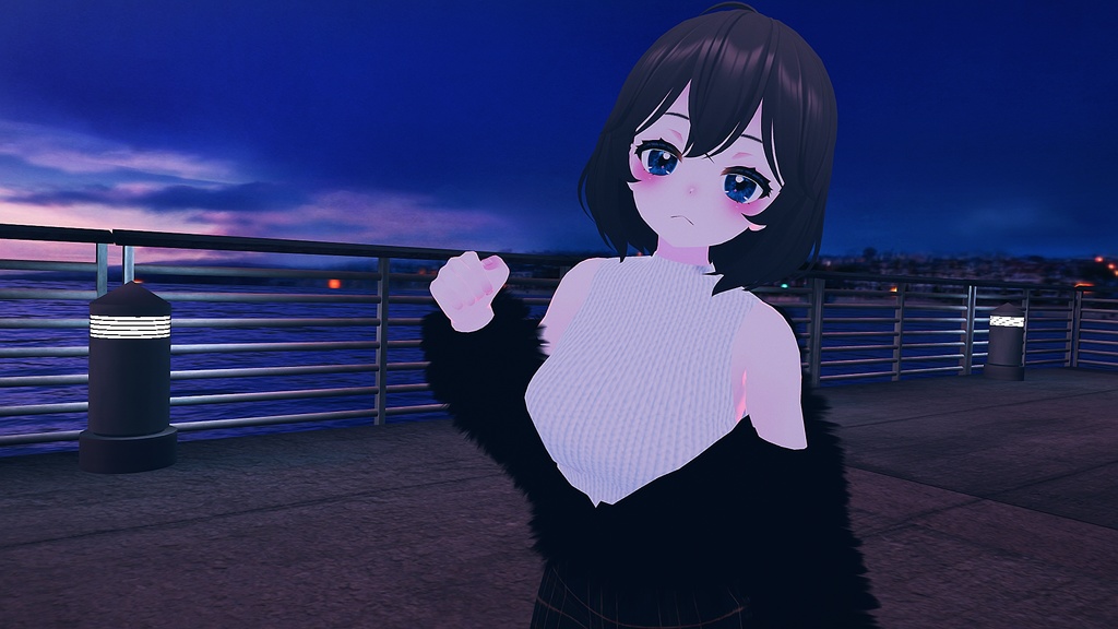 【VRC向け_ まりえる,舞夜 対応】冬はサムイ