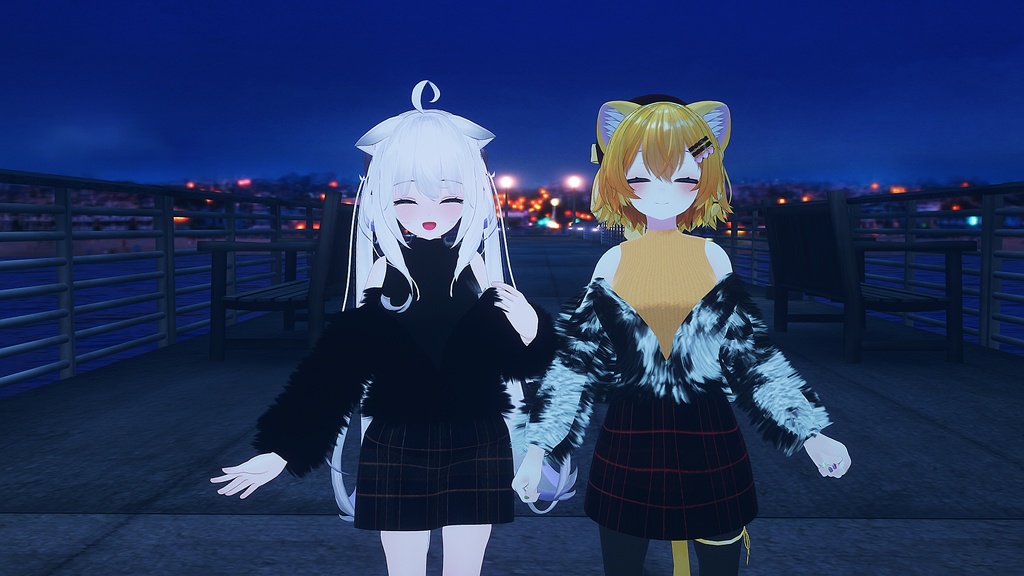 【VRC向け_ まりえる,舞夜 対応】冬はサムイ