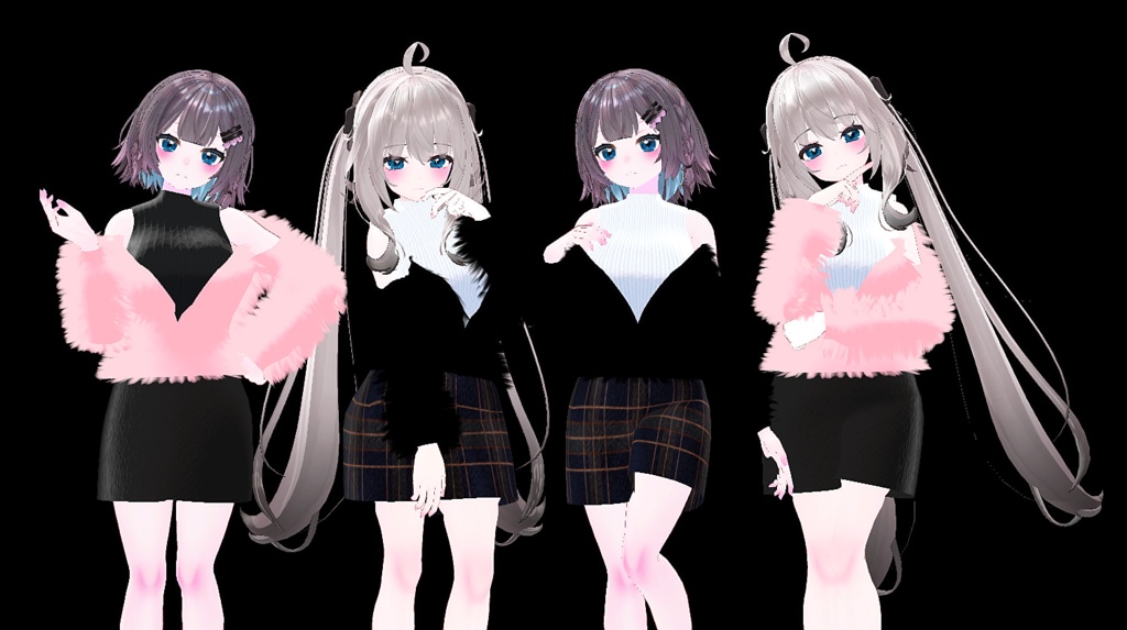 【VRC向け_ まりえる,舞夜 対応】冬はサムイ