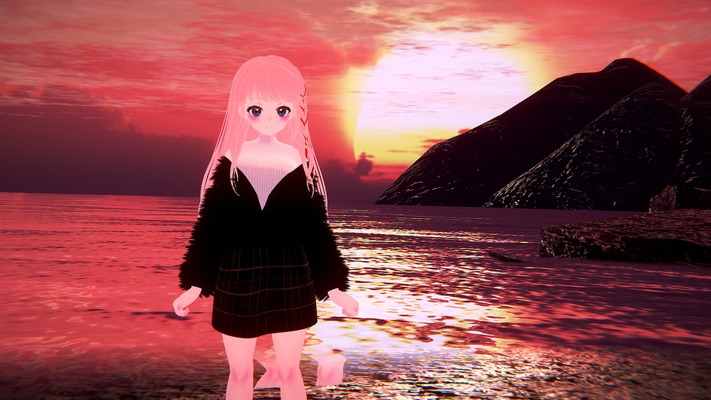 【VRC向け_ まりえる,舞夜 対応】冬はサムイ