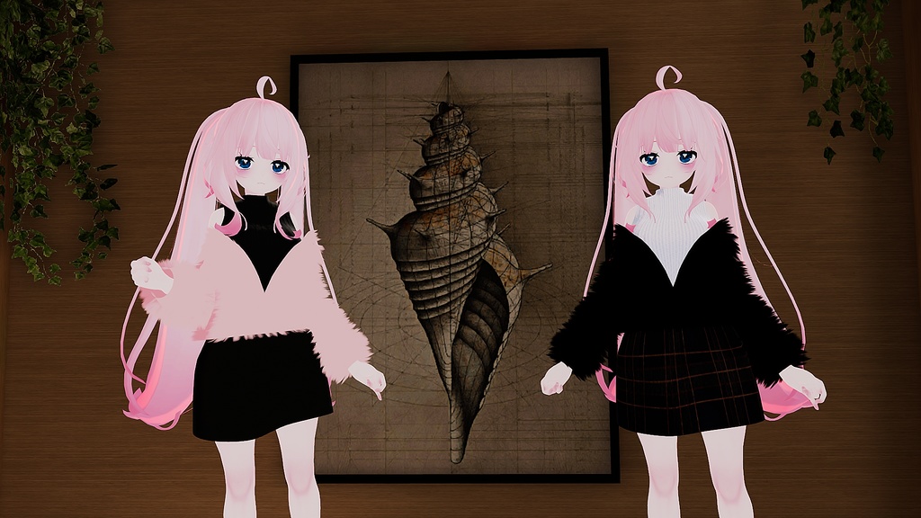 【VRC向け_ まりえる,舞夜 対応】冬はサムイ