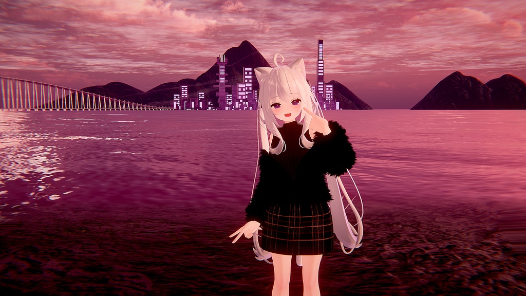 【VRC向け_ まりえる,舞夜 対応】冬はサムイ