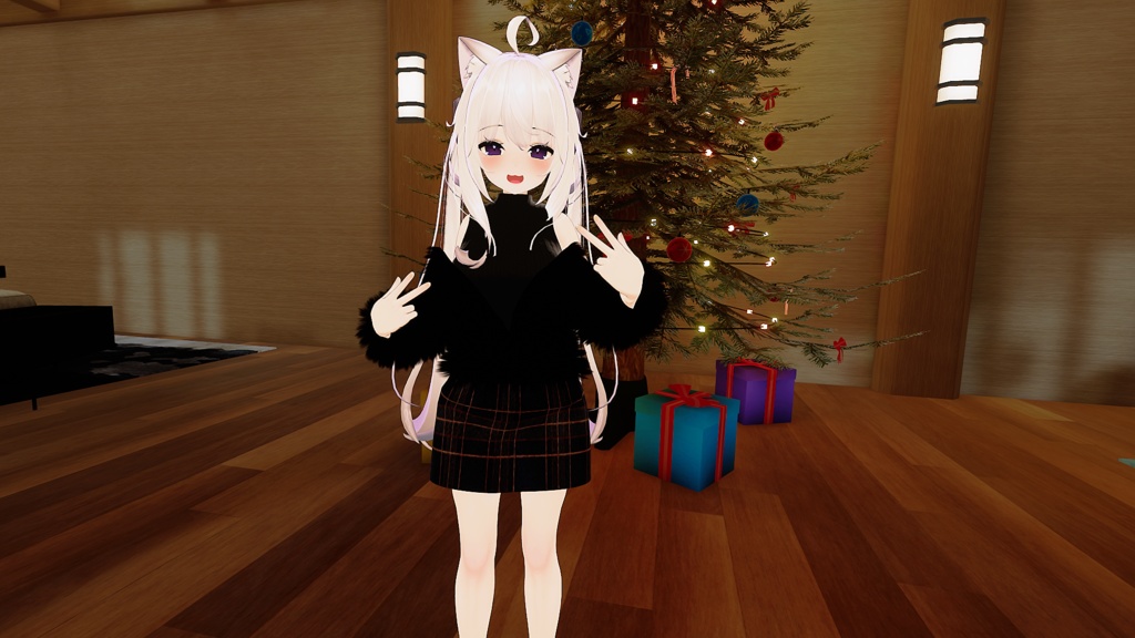 【VRC向け_ まりえる,舞夜 対応】冬はサムイ