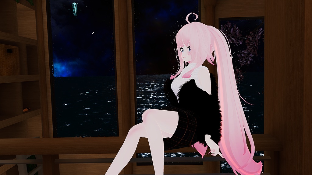 【VRC向け_ まりえる,舞夜 対応】冬はサムイ