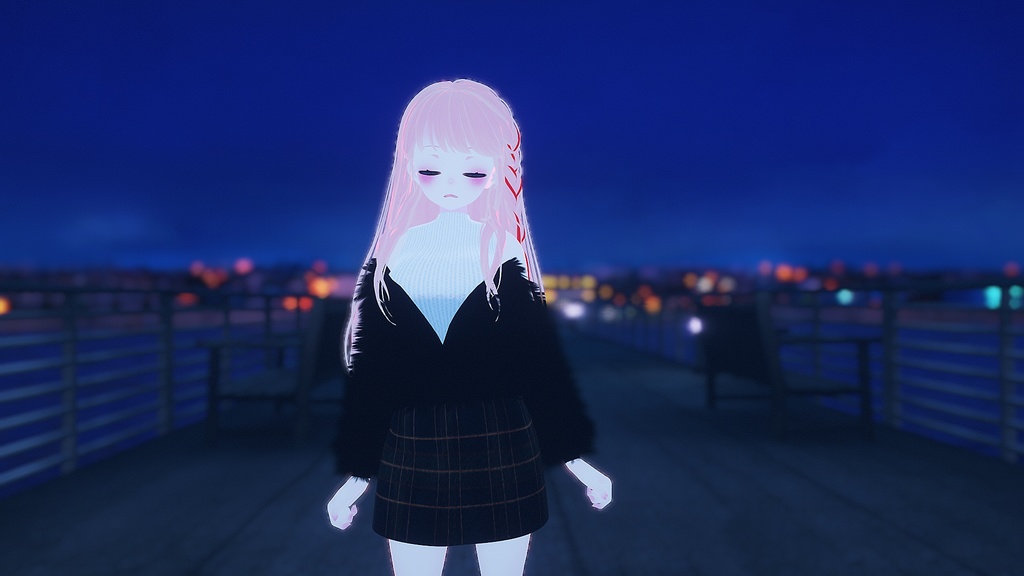 【VRC向け_ まりえる,舞夜 対応】冬はサムイ