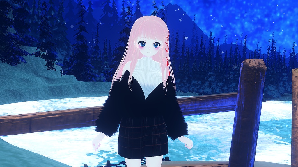 【VRC向け_ まりえる,舞夜 対応】冬はサムイ