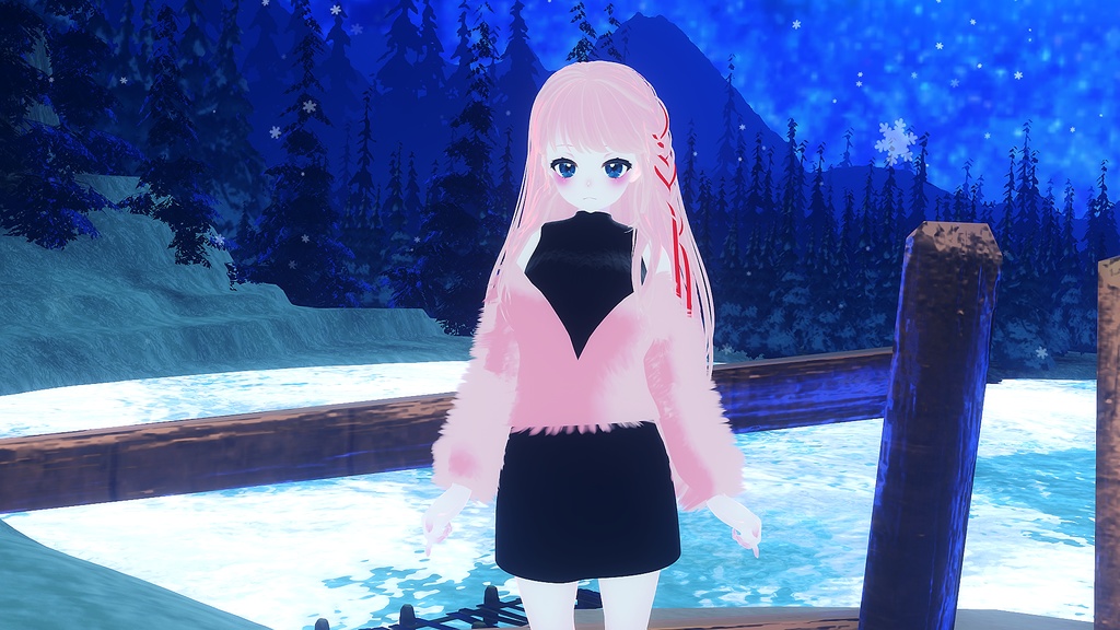 【VRC向け_ まりえる,舞夜 対応】冬はサムイ