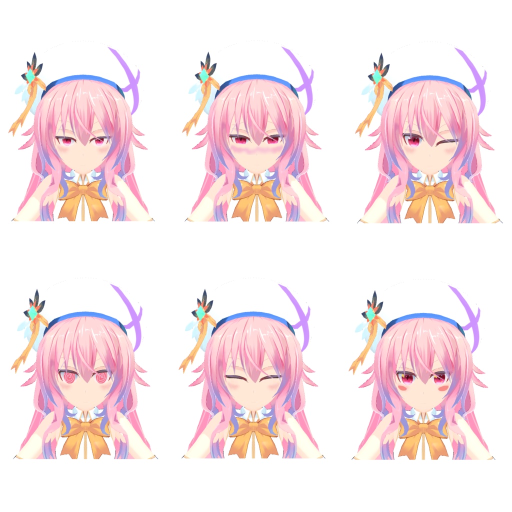 3Dモデル『なずな』