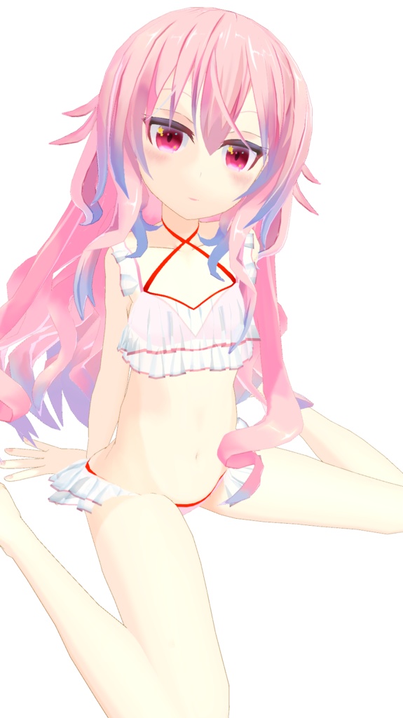 3Dモデル『なずな』