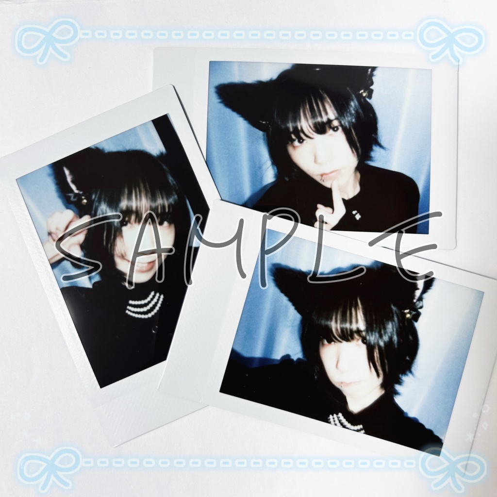 黒猫ちゃんチェキ🐾