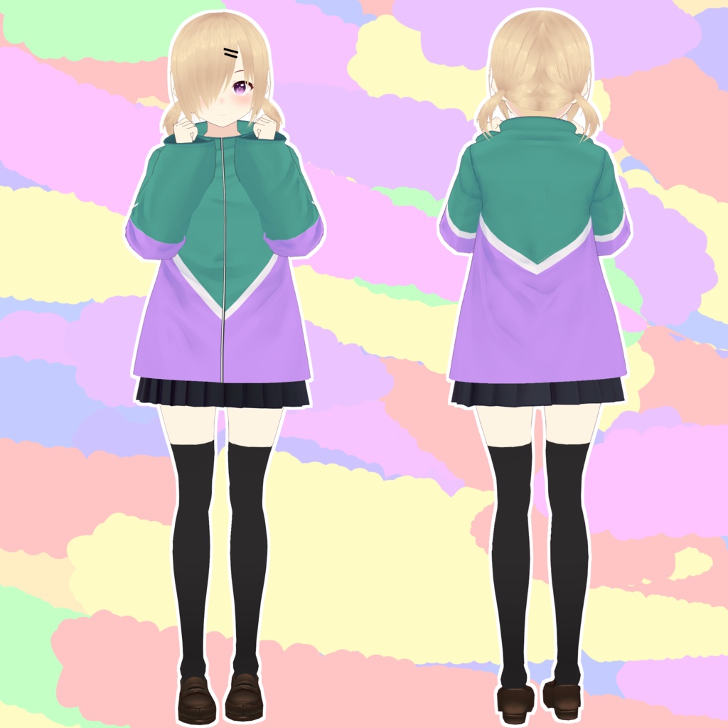 VRMモデル ミネット