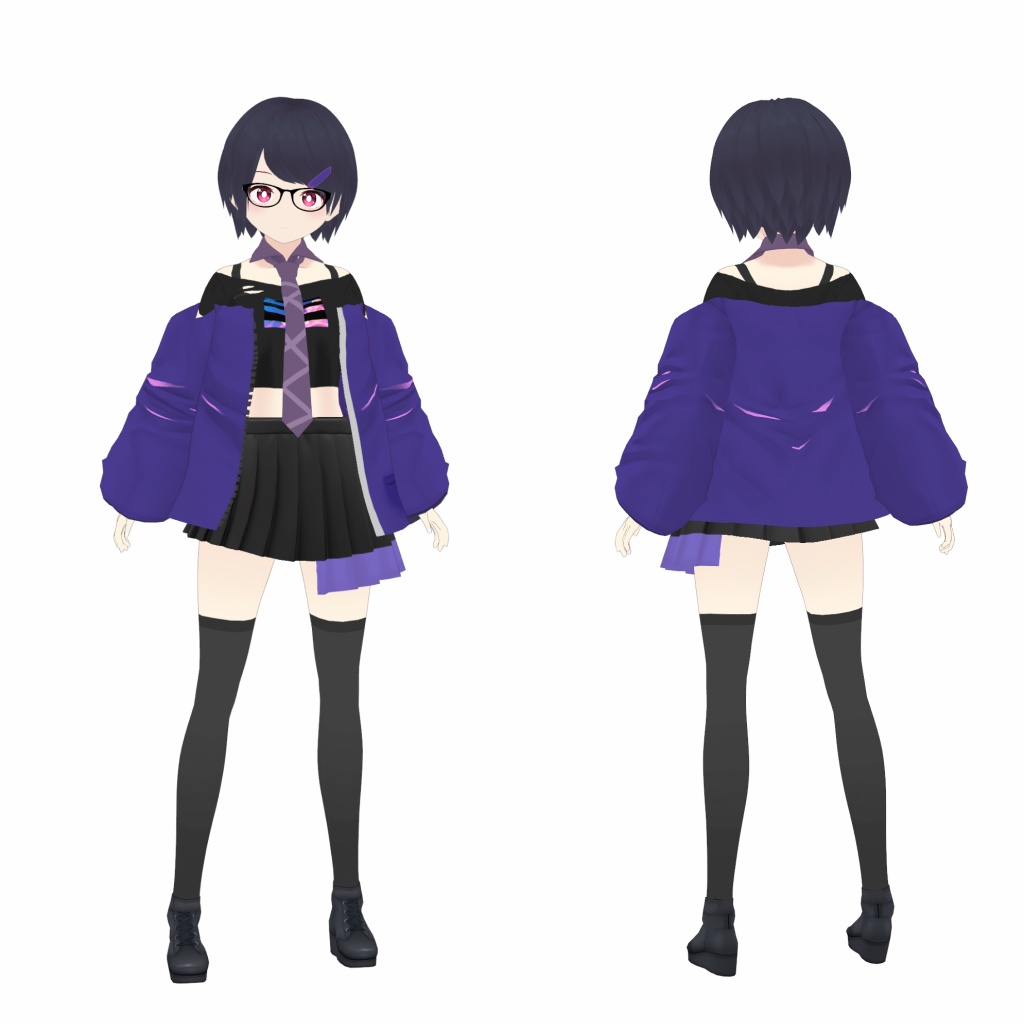 VRMアバター 【アヤメ】