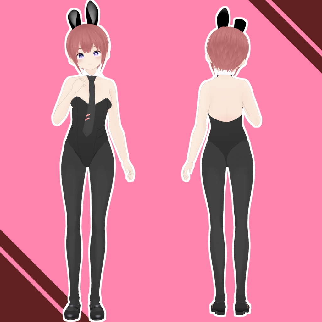 無料VRMモデル 【ラビビ】