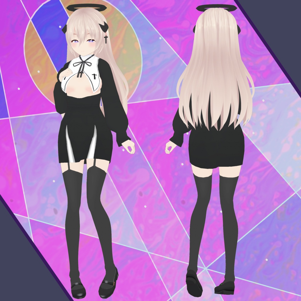 VRMモデル 【シスターリリス】