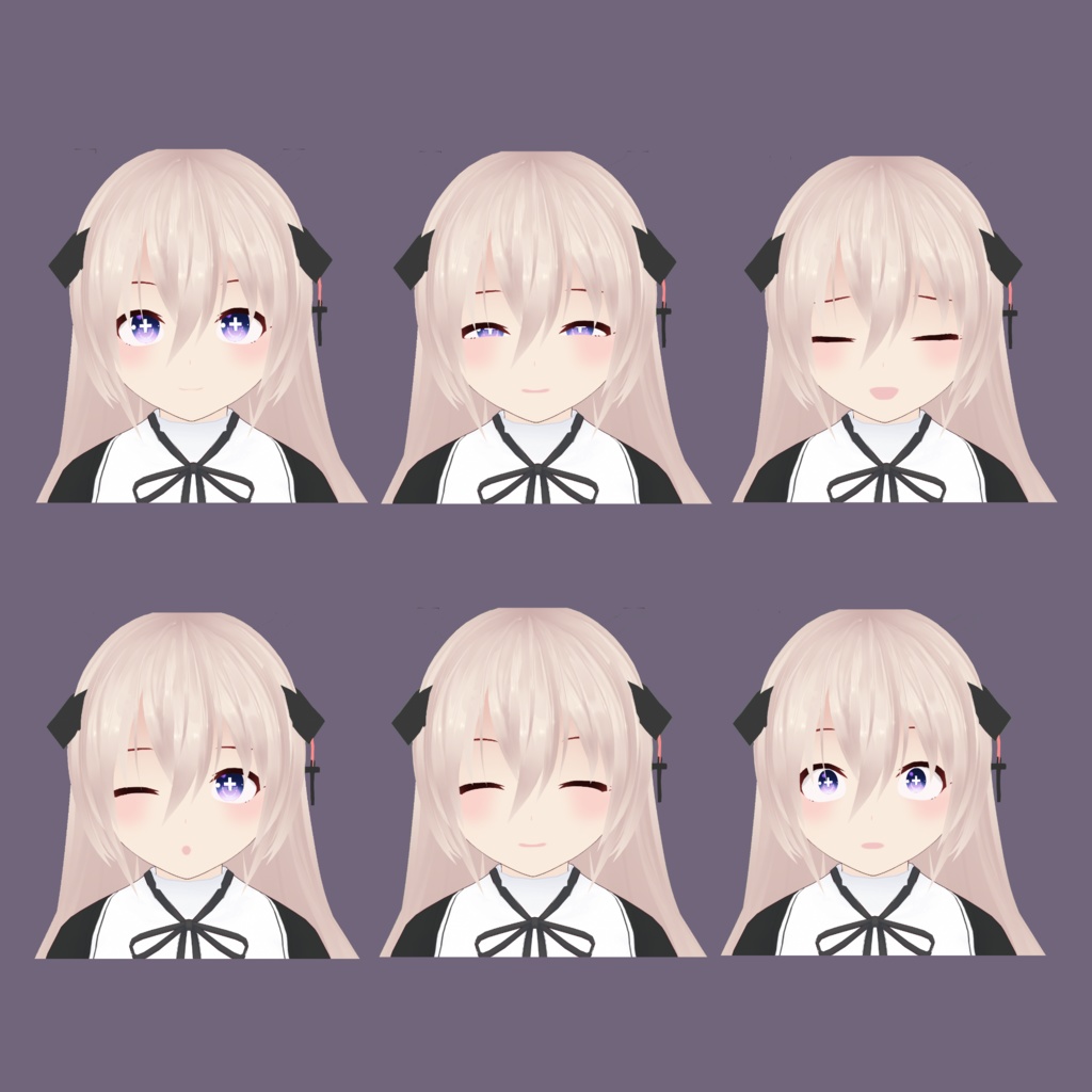 VRMモデル 【シスターリリス】