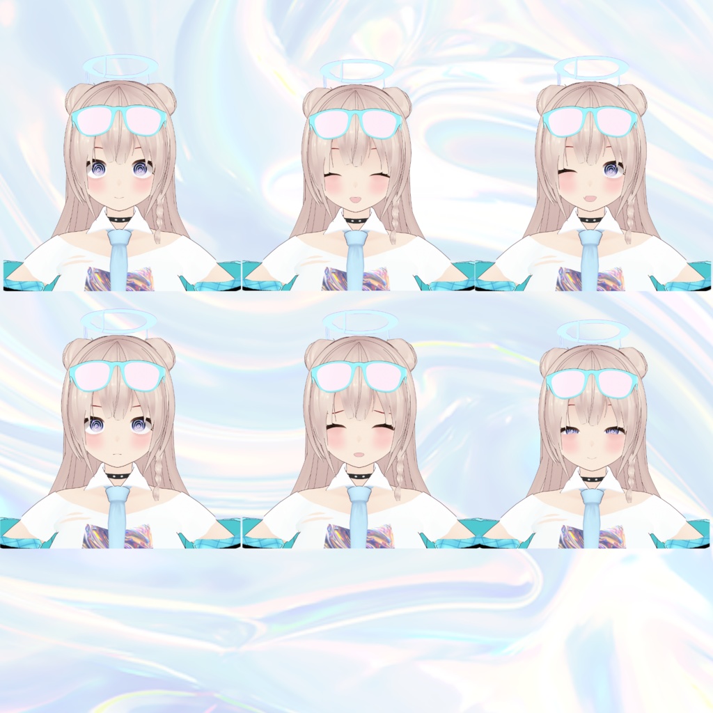 VRMモデル 【シロミ】