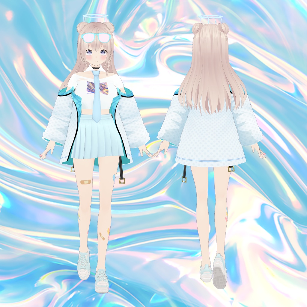 VRMモデル 【シロミ】