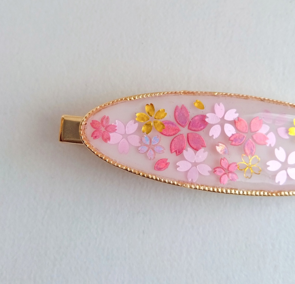 桜のヘアクリップ