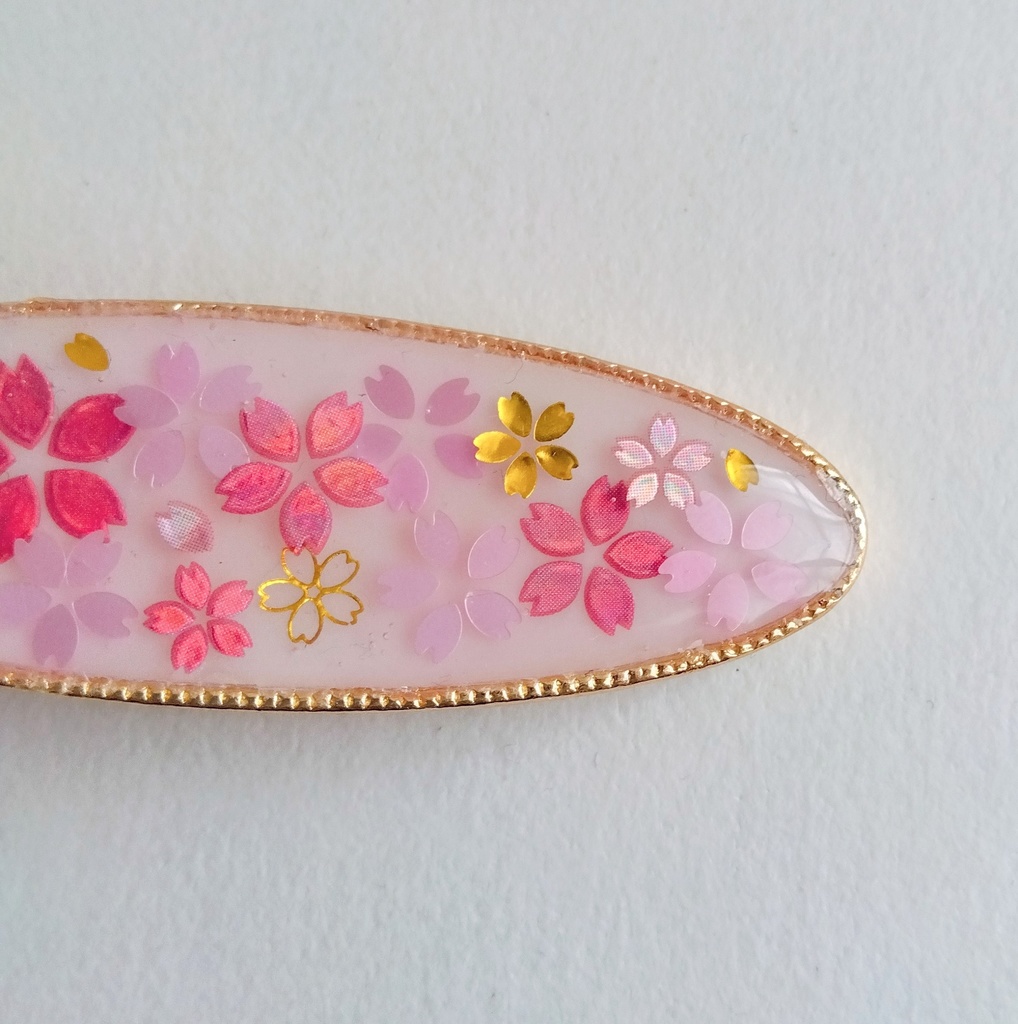 桜のヘアクリップ