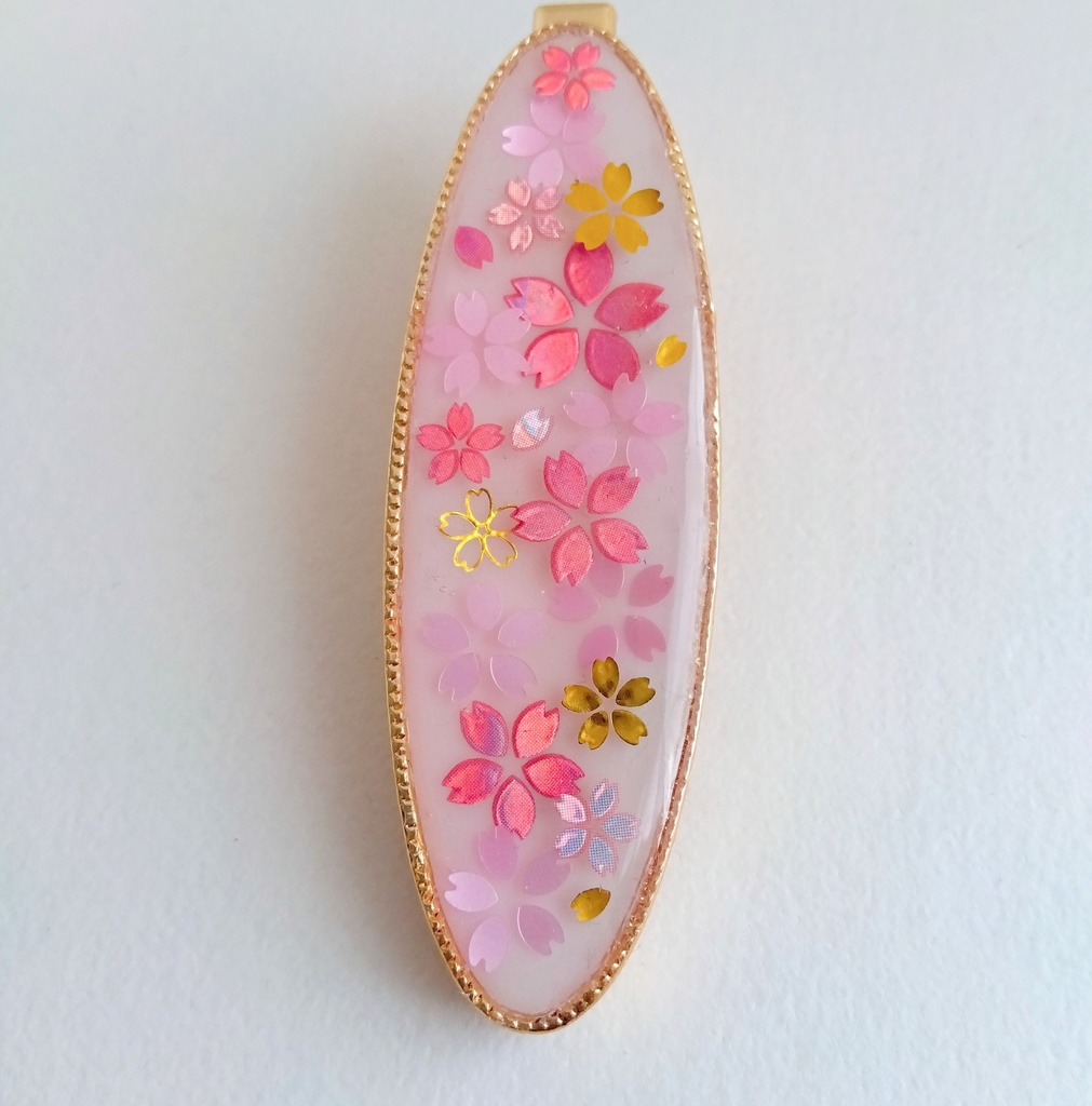 桜のヘアクリップ