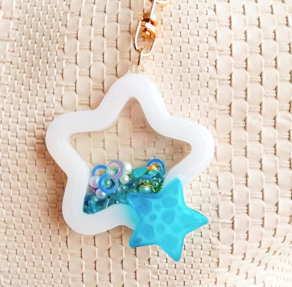 【匿名配送】マリンスターのキーホルダー