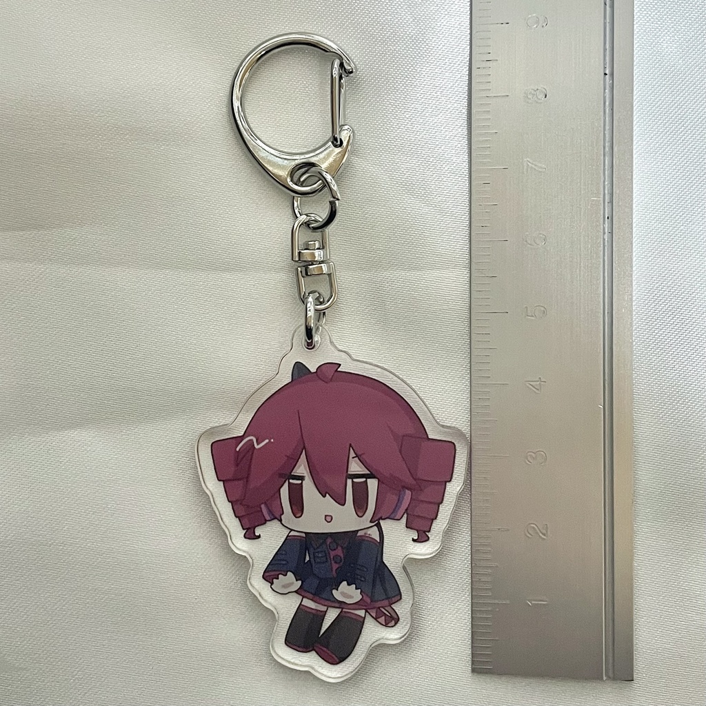 重音テト キーホルダー アクリル】重音テト DMMスクラッチ 缶バッジ