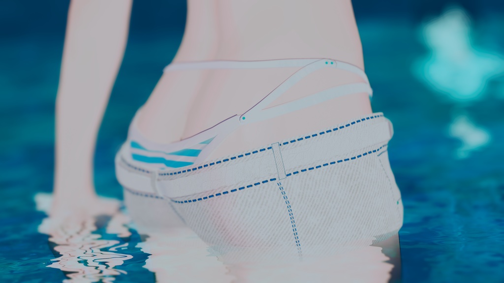 龍のヨルちゃん用水着