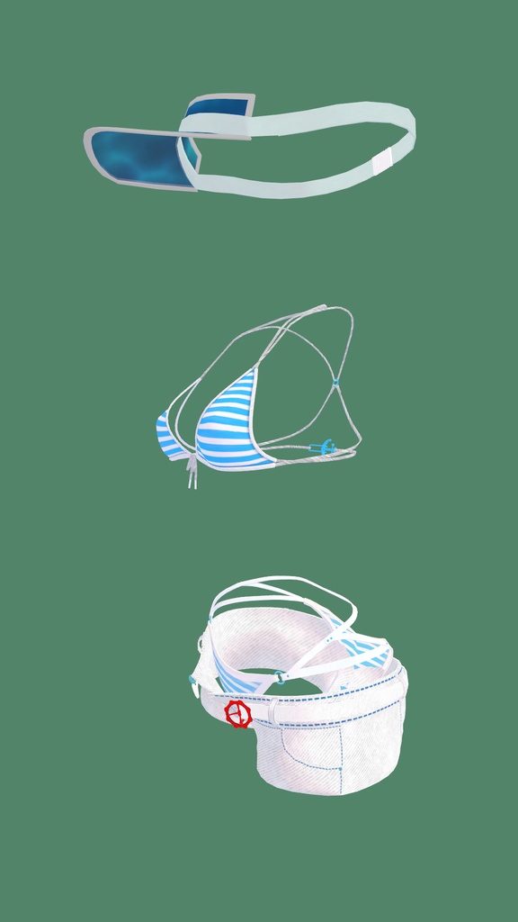 龍のヨルちゃん用水着