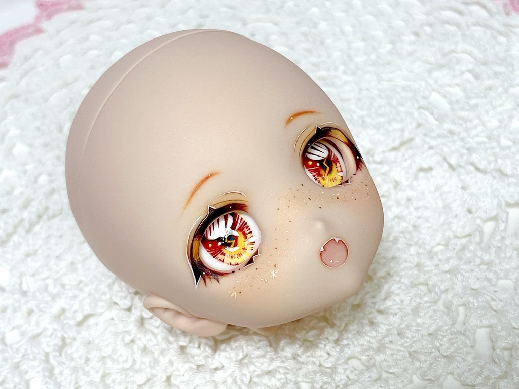 DDH-27 フレッシュ肌 カスタムヘッド＋手描きアイ  難あり