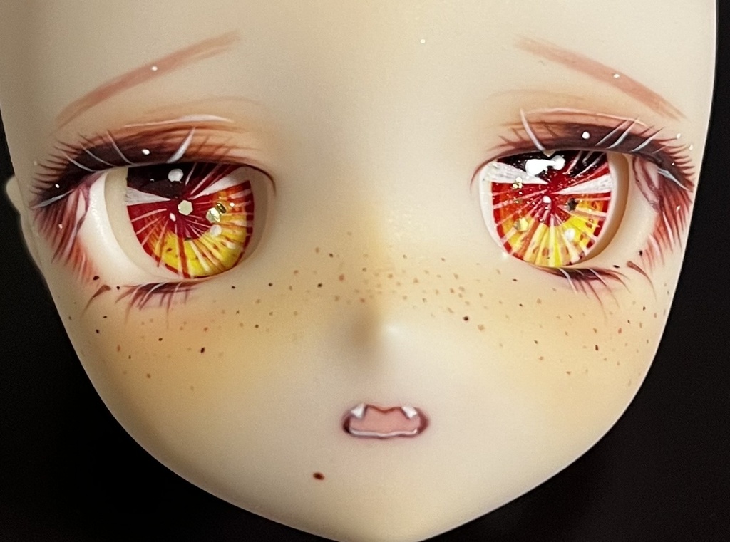 手描きドールアイ 20mm DDHヘッドサイズ