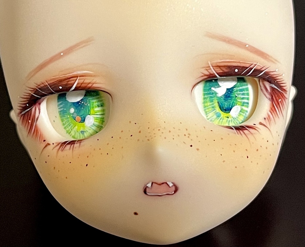 手描きドールアイ 20mm DDHヘッドサイズ
