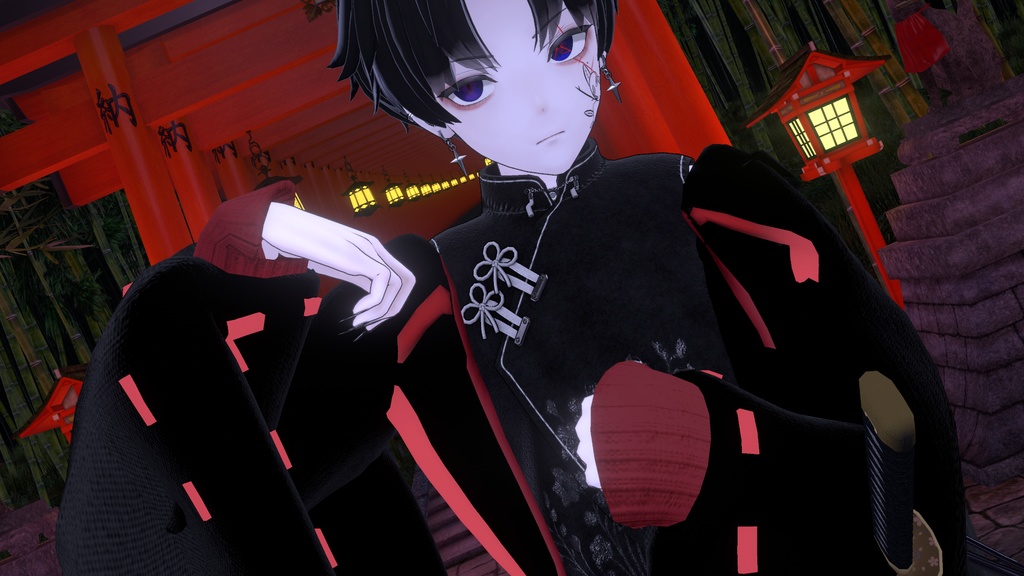 【KALNE対応】鬼のeye&face texture