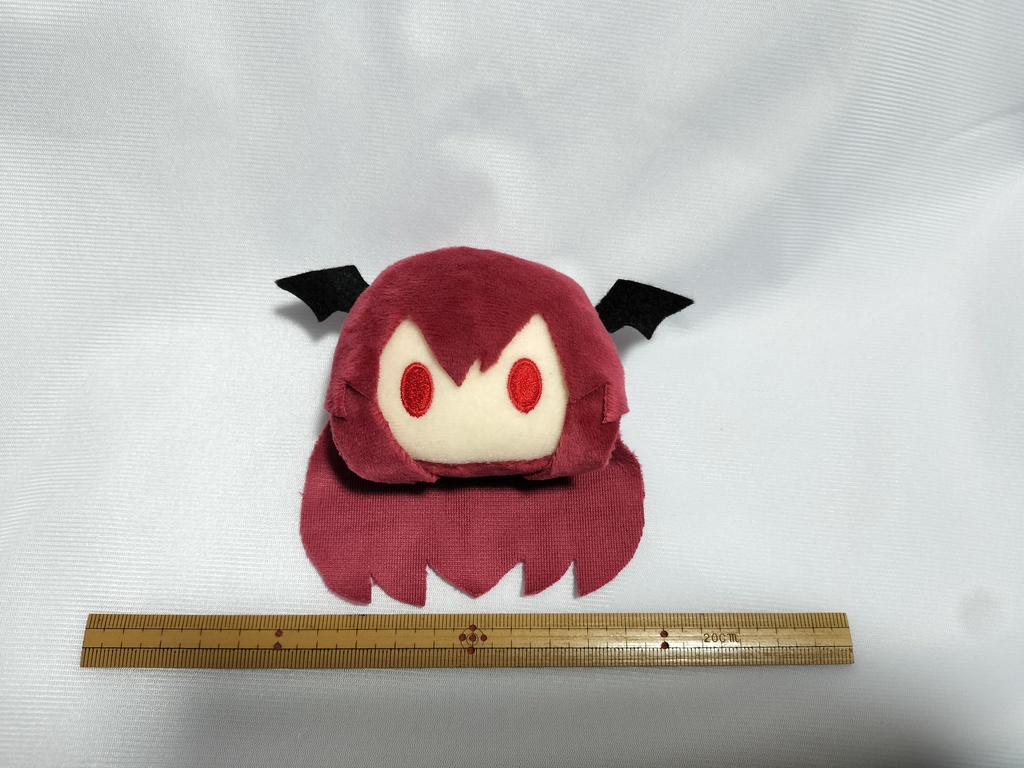 小悪魔　顔面マスコット　ぬいぐるみ