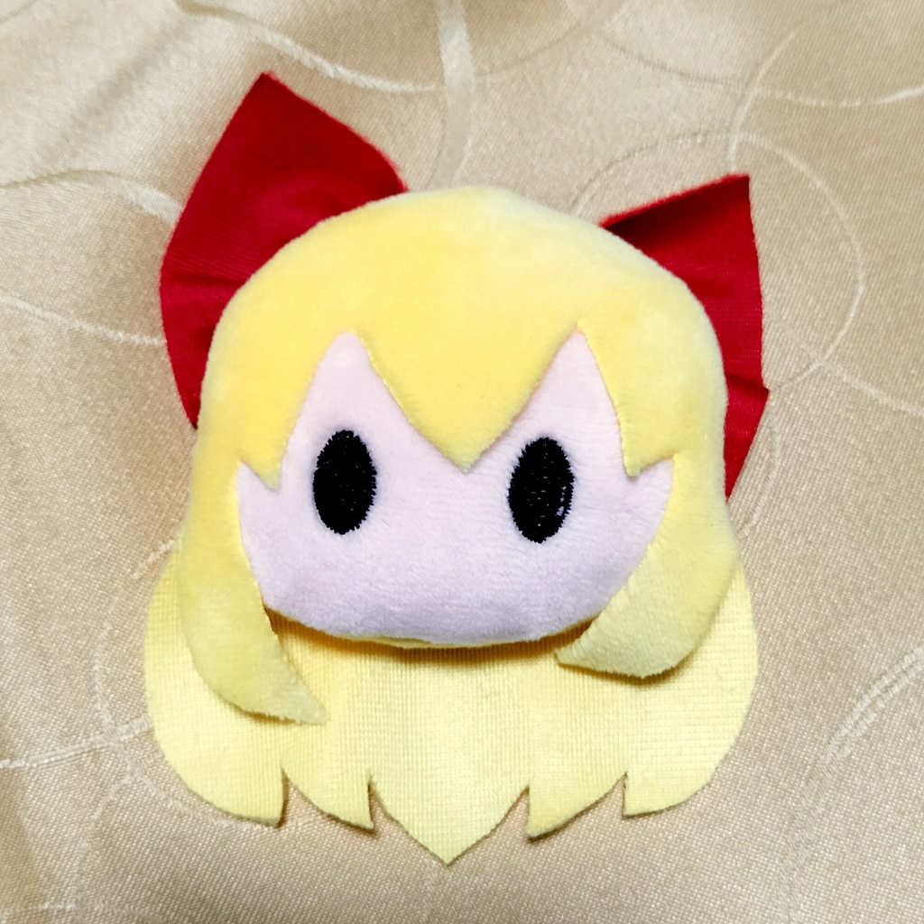 上海人形　顔面マスコット　ぬいぐるみ