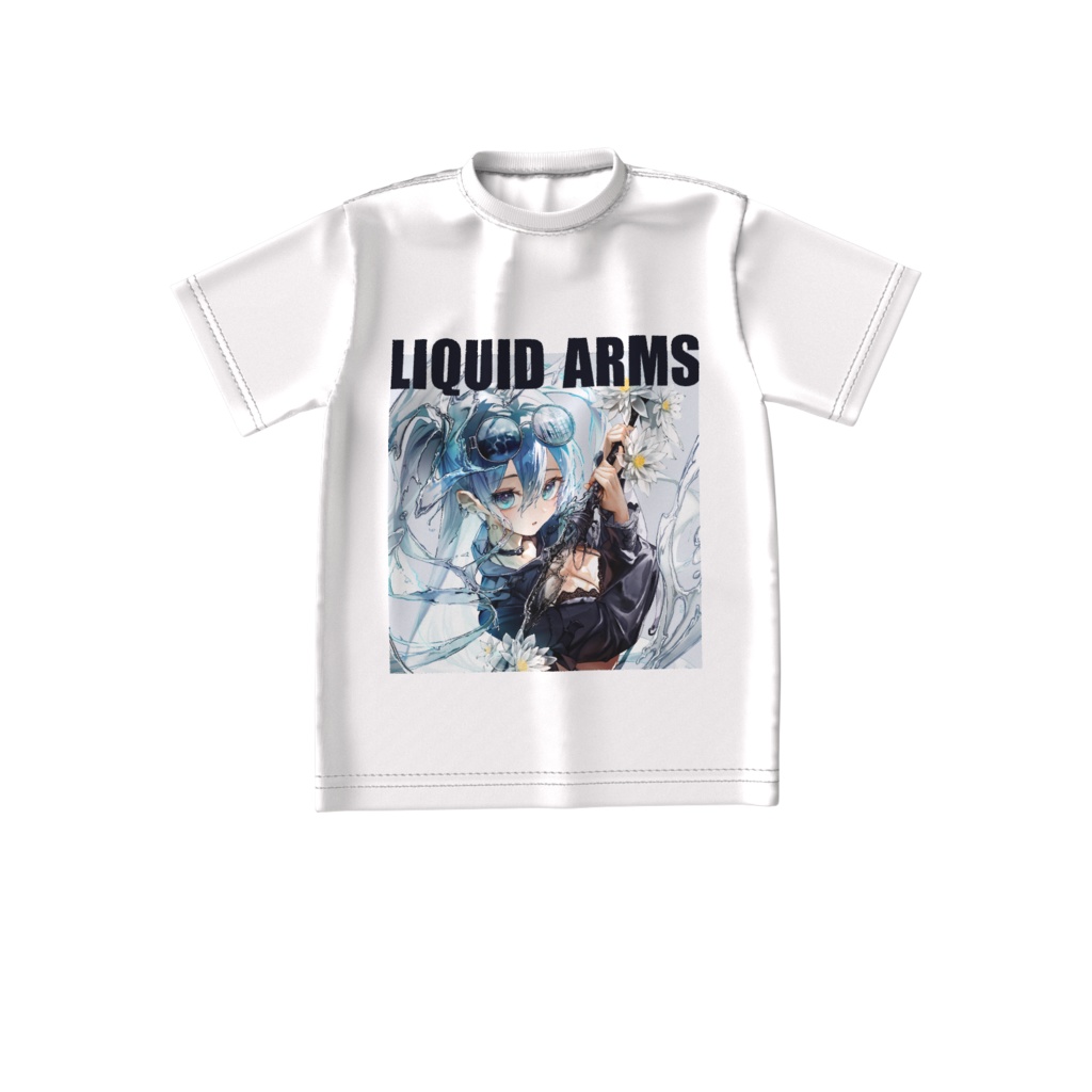 LIQUID ARMS 水ノ少女Tシャツ