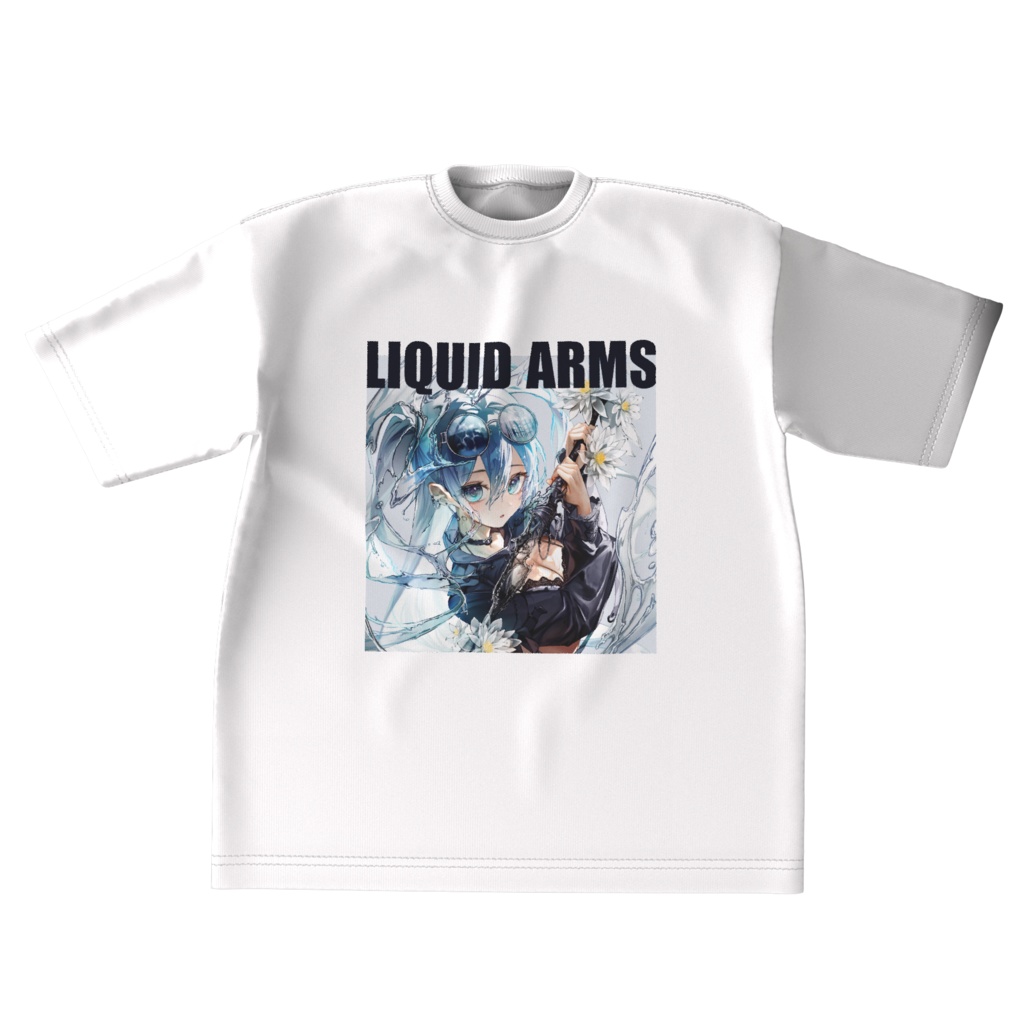 LIQUID ARMS 水ノ少女Tシャツ