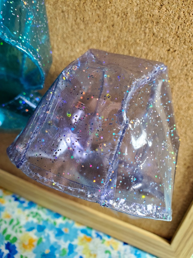 きらきらレインポンチョ(10cmサイズ)