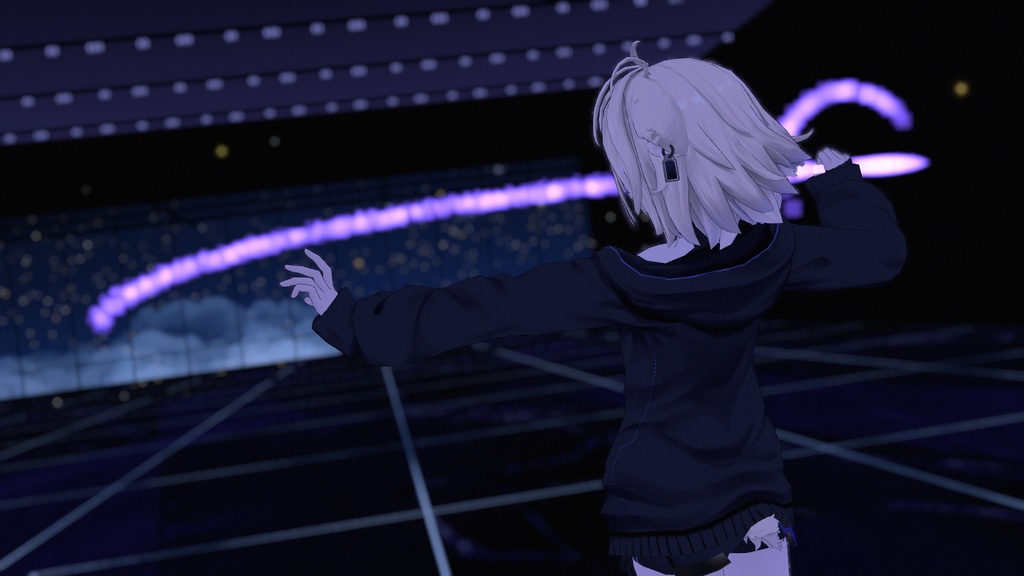 【VRC想定】高純度粒子兵装 データカタナ-Data Blade-