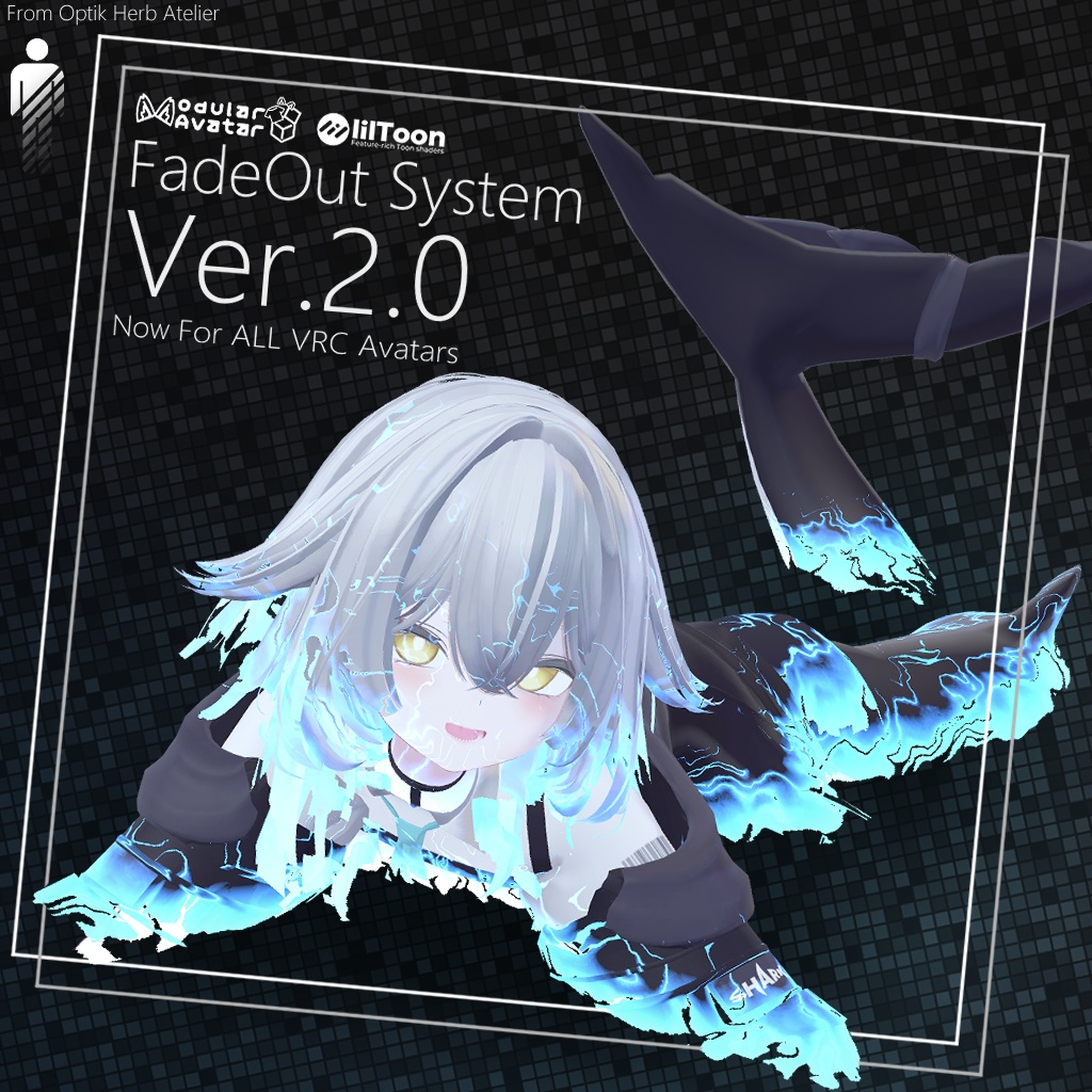 【全アバター対応ギミック】フェイドアウトシステム Ver.2.0 FadeOut System for LilToon(Modular Avatar対応)