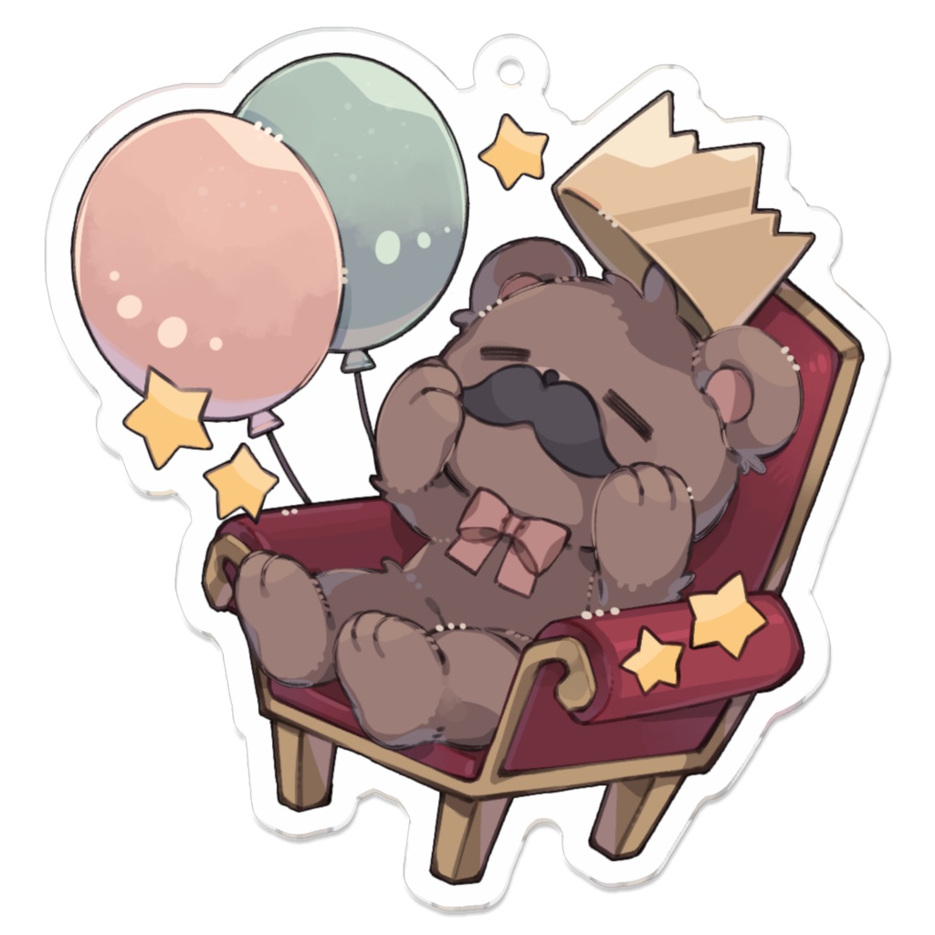 すやくま アクリルキーホルダー Vol.王座