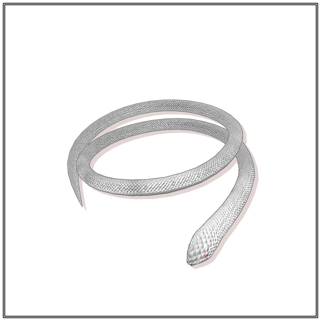 【3Dアクセサリー】Spiral