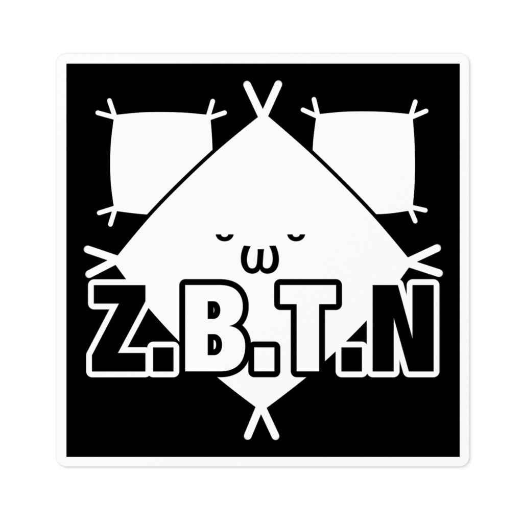 ZBTN（ザブトン）ステッカー