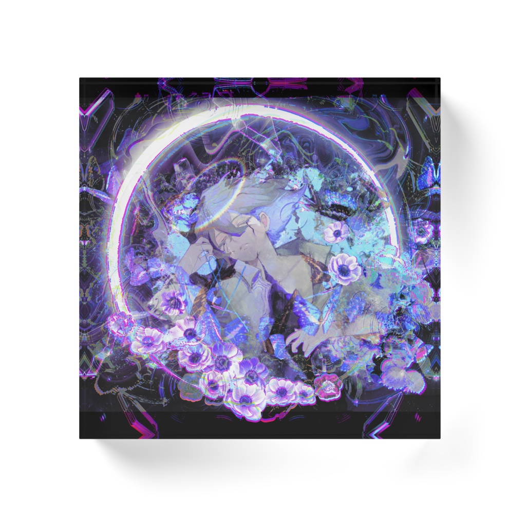 【VISIONS2024コラボ】深層睡眠_アクリルブロック