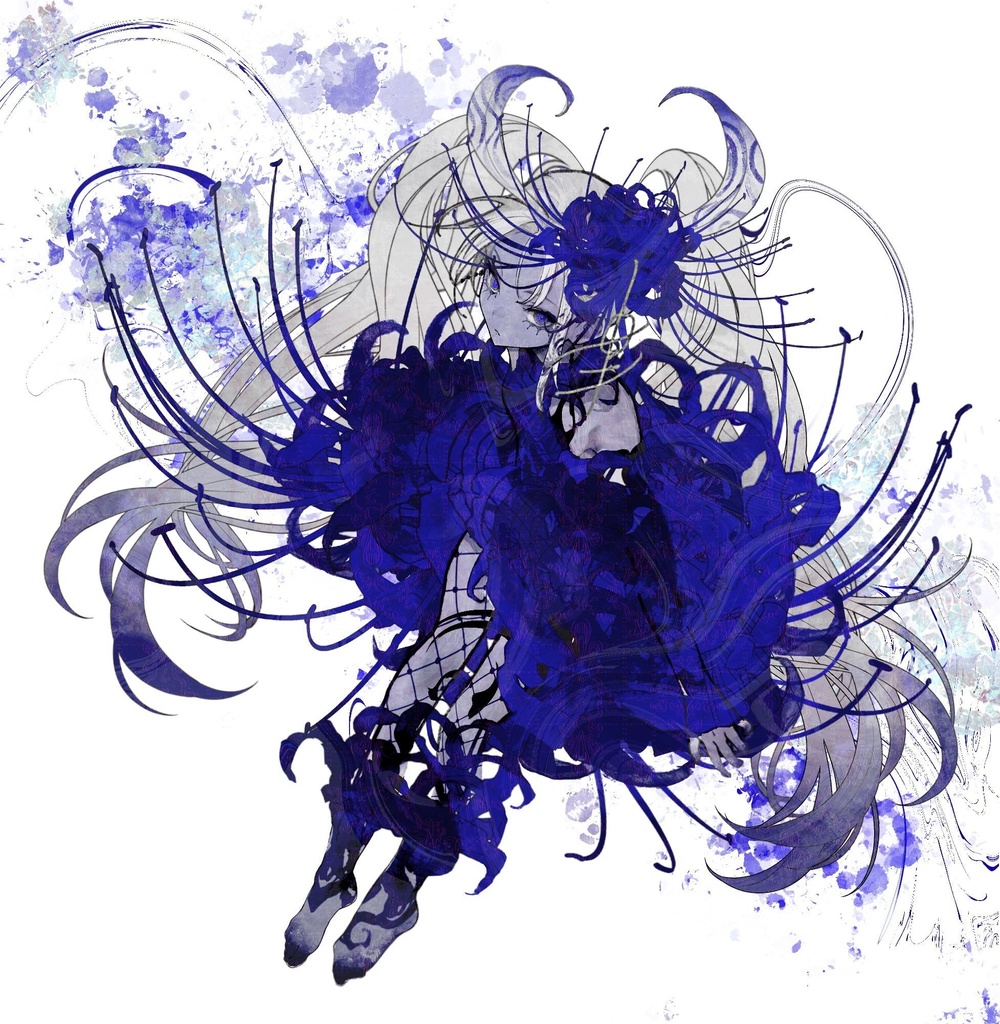 アクリルキーホルダー『彼岸花』