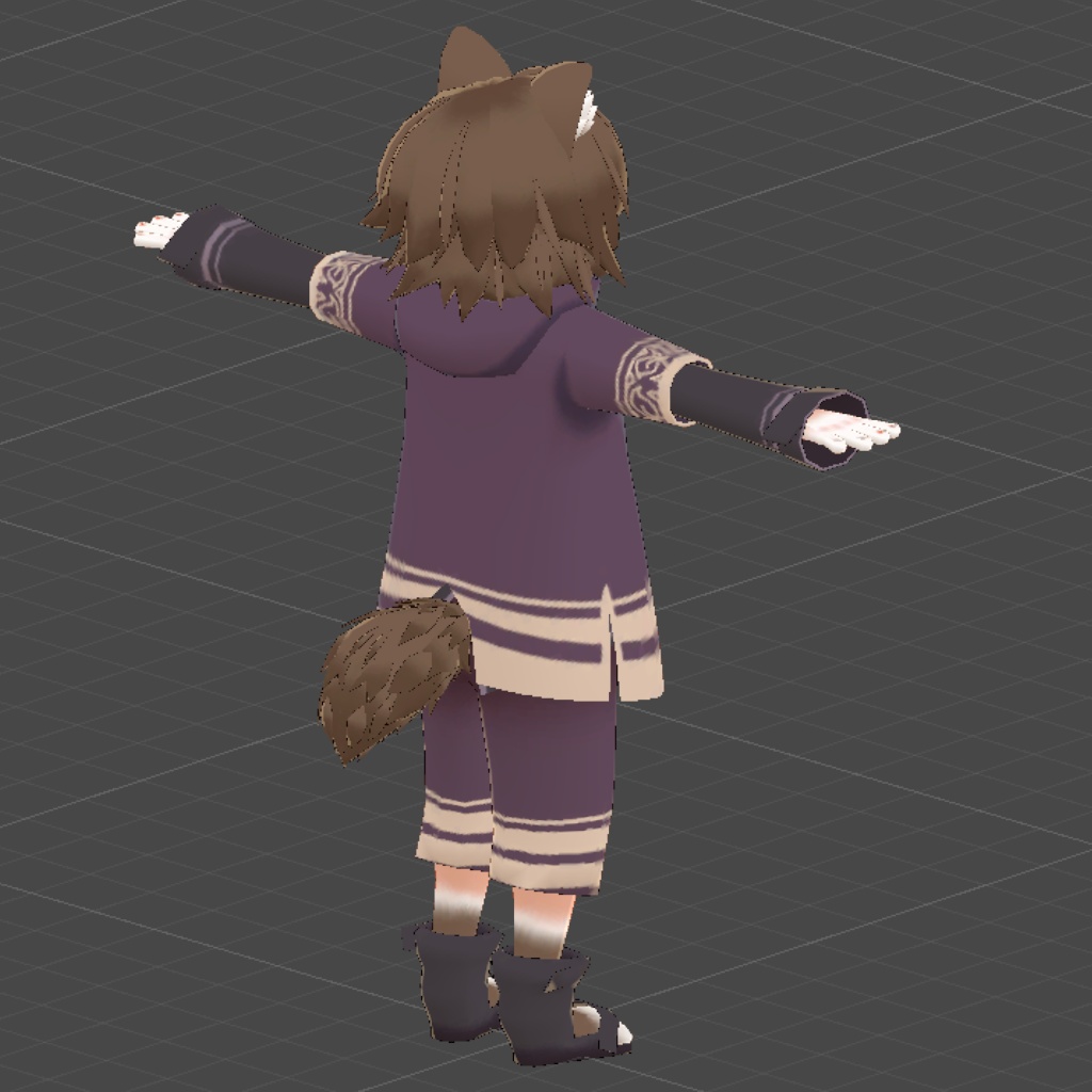 【無料】オリジナル3Dモデル『コノカ』